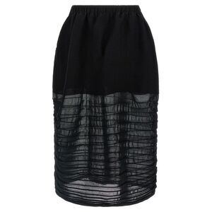Issey Miyake Women's Moving Knit Skirt